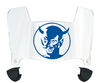 Central Connecticut Blue Devils Mini Football Helmet Visor Shield w/ Clips - PICK VISOR & LOGO COLOR