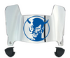 Central Connecticut Blue Devils Mini Football Helmet Visor Shield w/ Clips - PICK VISOR & LOGO COLOR