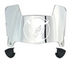 Central Connecticut Blue Devils Mini Football Helmet Visor Shield w/ Clips - PICK VISOR & LOGO COLOR