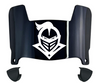 Central Florida Knights Mini Football Helmet Visor Shield w/ Clips - PICK VISOR & LOGO COLOR