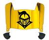 Central Florida Knights Mini Football Helmet Visor Shield w/ Clips - PICK VISOR & LOGO COLOR
