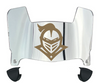Central Florida Knights Mini Football Helmet Visor Shield w/ Clips - PICK VISOR & LOGO COLOR