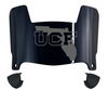 Central Florida Knights Mini Football Helmet Visor Shield w/ Clips - PICK VISOR & LOGO COLOR