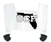 Central Florida Knights Mini Football Helmet Visor Shield w/ Clips - PICK VISOR & LOGO COLOR
