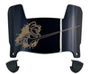 Central Florida Knights Mini Football Helmet Visor Shield w/ Clips - PICK VISOR & LOGO COLOR