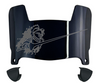 Central Florida Knights Mini Football Helmet Visor Shield w/ Clips - PICK VISOR & LOGO COLOR