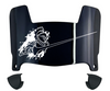 Central Florida Knights Mini Football Helmet Visor Shield w/ Clips - PICK VISOR & LOGO COLOR