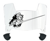 Central Florida Knights Mini Football Helmet Visor Shield w/ Clips - PICK VISOR & LOGO COLOR