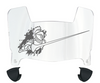 Central Florida Knights Mini Football Helmet Visor Shield w/ Clips - PICK VISOR & LOGO COLOR