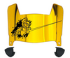 Central Florida Knights Mini Football Helmet Visor Shield w/ Clips - PICK VISOR & LOGO COLOR