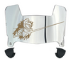 Central Florida Knights Mini Football Helmet Visor Shield w/ Clips - PICK VISOR & LOGO COLOR