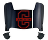 Charleston Cougars Mini Football Helmet Visor Shield w/ Clips - PICK VISOR & LOGO COLOR