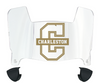 Charleston Cougars Mini Football Helmet Visor Shield w/ Clips - PICK VISOR & LOGO COLOR