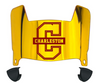 Charleston Cougars Mini Football Helmet Visor Shield w/ Clips - PICK VISOR & LOGO COLOR