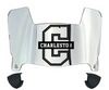 Charleston Cougars Mini Football Helmet Visor Shield w/ Clips - PICK VISOR & LOGO COLOR