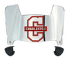 Charleston Cougars Mini Football Helmet Visor Shield w/ Clips - PICK VISOR & LOGO COLOR