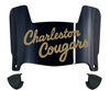 Charleston Cougars Mini Football Helmet Visor Shield w/ Clips - PICK VISOR & LOGO COLOR