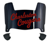 Charleston Cougars Mini Football Helmet Visor Shield w/ Clips - PICK VISOR & LOGO COLOR