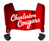 Charleston Cougars Mini Football Helmet Visor Shield w/ Clips - PICK VISOR & LOGO COLOR