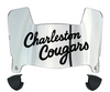 Charleston Cougars Mini Football Helmet Visor Shield w/ Clips - PICK VISOR & LOGO COLOR