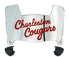 Charleston Cougars Mini Football Helmet Visor Shield w/ Clips - PICK VISOR & LOGO COLOR