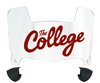 Charleston Cougars Mini Football Helmet Visor Shield w/ Clips - PICK VISOR & LOGO COLOR