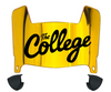 Charleston Cougars Mini Football Helmet Visor Shield w/ Clips - PICK VISOR & LOGO COLOR