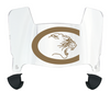 Charleston Cougars Mini Football Helmet Visor Shield w/ Clips - PICK VISOR & LOGO COLOR
