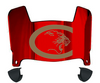 Charleston Cougars Mini Football Helmet Visor Shield w/ Clips - PICK VISOR & LOGO COLOR