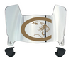 Charleston Cougars Mini Football Helmet Visor Shield w/ Clips - PICK VISOR & LOGO COLOR