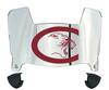 Charleston Cougars Mini Football Helmet Visor Shield w/ Clips - PICK VISOR & LOGO COLOR
