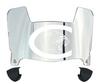 Charleston Cougars Mini Football Helmet Visor Shield w/ Clips - PICK VISOR & LOGO COLOR