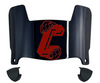 Charleston Cougars Mini Football Helmet Visor Shield w/ Clips - PICK VISOR & LOGO COLOR