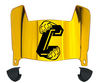 Charleston Cougars Mini Football Helmet Visor Shield w/ Clips - PICK VISOR & LOGO COLOR
