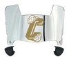 Charleston Cougars Mini Football Helmet Visor Shield w/ Clips - PICK VISOR & LOGO COLOR