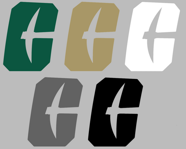 Charlotte 49ers Team Logo Premium DieCut Vinyl Decal PICK COLOR & SIZE