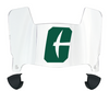 Charlotte 49ers Mini Football Helmet Visor Shield w/ Clips - PICK VISOR & LOGO COLOR