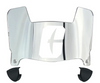 Charlotte 49ers Mini Football Helmet Visor Shield w/ Clips - PICK VISOR & LOGO COLOR