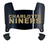 Charlotte 49ers Mini Football Helmet Visor Shield w/ Clips - PICK VISOR & LOGO COLOR