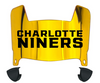 Charlotte 49ers Mini Football Helmet Visor Shield w/ Clips - PICK VISOR & LOGO COLOR