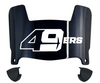 Charlotte 49ers Mini Football Helmet Visor Shield w/ Clips - PICK VISOR & LOGO COLOR