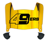 Charlotte 49ers Mini Football Helmet Visor Shield w/ Clips - PICK VISOR & LOGO COLOR