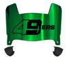 Charlotte 49ers Mini Football Helmet Visor Shield w/ Clips - PICK VISOR & LOGO COLOR