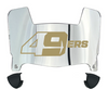 Charlotte 49ers Mini Football Helmet Visor Shield w/ Clips - PICK VISOR & LOGO COLOR