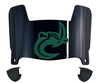 Charlotte 49ers Mini Football Helmet Visor Shield w/ Clips - PICK VISOR & LOGO COLOR
