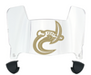 Charlotte 49ers Mini Football Helmet Visor Shield w/ Clips - PICK VISOR & LOGO COLOR