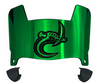 Charlotte 49ers Mini Football Helmet Visor Shield w/ Clips - PICK VISOR & LOGO COLOR