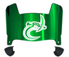 Charlotte 49ers Mini Football Helmet Visor Shield w/ Clips - PICK VISOR & LOGO COLOR