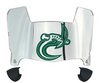 Charlotte 49ers Mini Football Helmet Visor Shield w/ Clips - PICK VISOR & LOGO COLOR