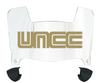Charlotte 49ers Mini Football Helmet Visor Shield w/ Clips - PICK VISOR & LOGO COLOR